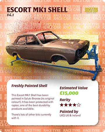 Escort MK1 Painted Shell