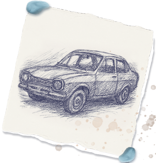 Escort MK1 Sketch